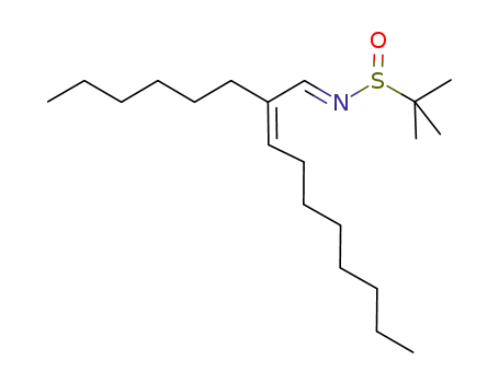 2-methyl-propane-2-sulfinic acid (2-hexyl-dec-2-enylidene)-amide