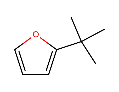 Molecular Structure of 7040-43-9 (2-TERT-BUTYLFURAN)