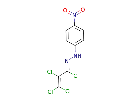 N-(1,2,3,3-tetrachloroallylidene)-N'-(4-nitrophenyl)hydrazine