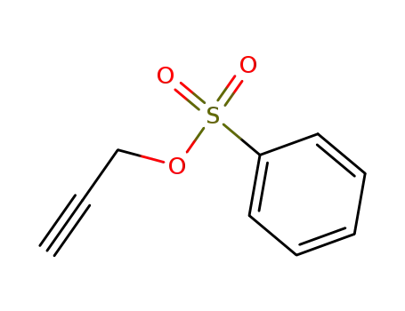 Molecular Structure of 6165-75-9 (Propargyl benzenesulfonate)