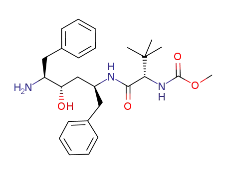 methyl (1S)-1-({[(1S,3S,4S)-4-amino-1-benzyl-3-hydroxy-5-phenylpentyl]amino}carbonyl)-2,2-dimethylpropylcarbamate