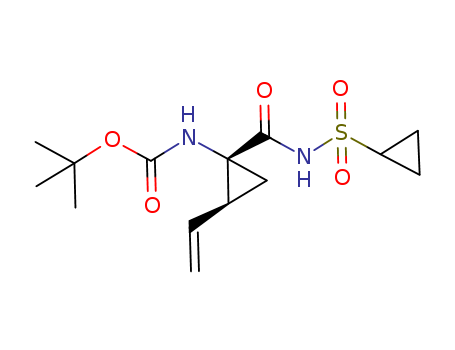 T-BUTYL(1R,2S)-1-(CYCLOPROPYLSULFONYLCARBAMOYL)-2-VINYLCYCLOPROPYLCARBAMATE