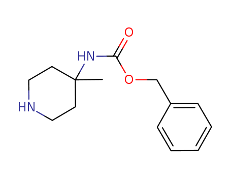Carbamic acid,N-(4-methyl-4-piperidinyl)-, phenylmethyl ester