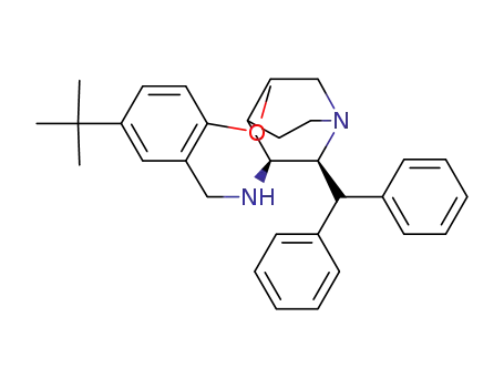 (2S,3S)-N-(5-tert-butyl-2-methoxyphenyl)methyl-2-diphenylmethyl-1-azabicyclo[2.2.2]octane-3-amine