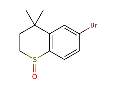 4,4-dimethyl-6-bromothiochromane S-oxide
