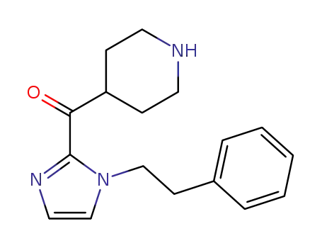 [1-(2-phenylethyl)-1H-imidazole-2-yl](4-piperidinyl)methanone