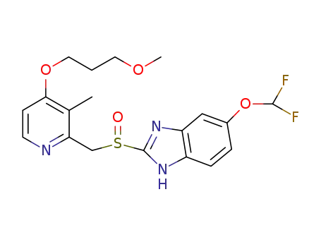 5-(difluoromethoxy)-2-(((4-(3-methoxypropoxy)-3-methylpyridin-2-yl)methyl)sulfinyl)-1H-benzo[d]imidazole