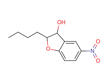 2-butyl-5-nitro-2,3-dihydrobenzofuran-3-ol
