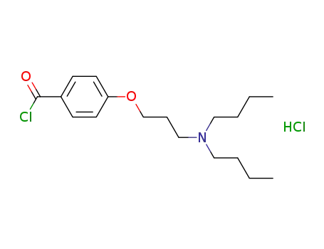 4-[3-(di-n-butylamino)-propoxy]-benzoic acid chloride hydrochloride