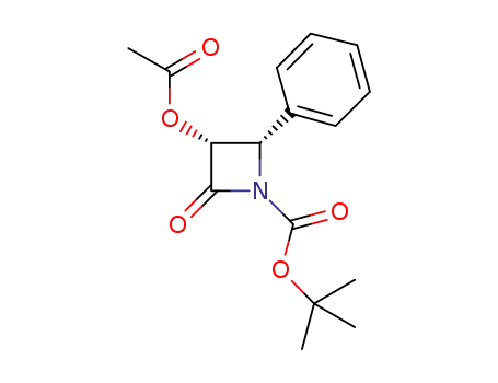 (3R,4S)-1-tert-Butoxycarbonyl-3-acetoxy-4-phenyl-2-azetidinone