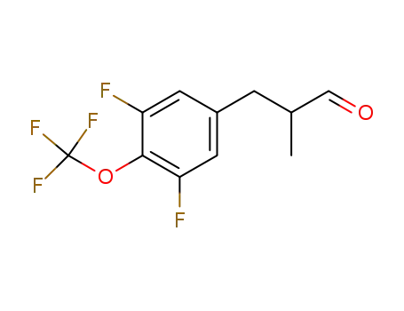 3-(3,5-difluoro-4-trifluoromethoxyphenyl)-2-methylpropanal