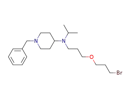 4-[N-(7-bromo-4-oxahept-1-yl)-N-(isopropyl)amino]-1-benzylpiperidine