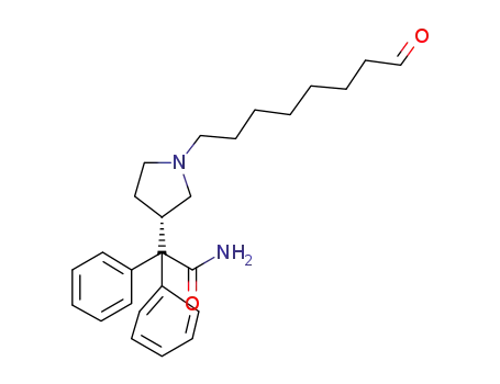 2-[(S)-1-(8-Oxooctyl)pyrrolidin-3-yl]-2,2-diphenylacetamide