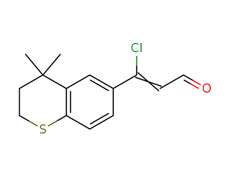 3-[4,4-dimethylthiochroman-6-yl]-3-chloro-2-propene-1-al