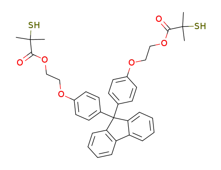 9,9-bis{4-(2-mercaptoisobutyloyloxyethoxy)phenyl}fluorene