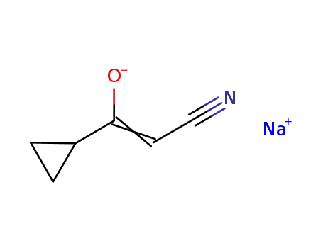 3-cyclopropyl-3-ketopropionitrile sodium salt