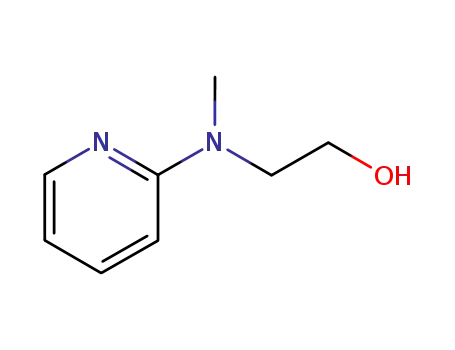 Molecular Structure of 122321-04-4 (2-N-Methyl-2-pyridylaminoethanol)