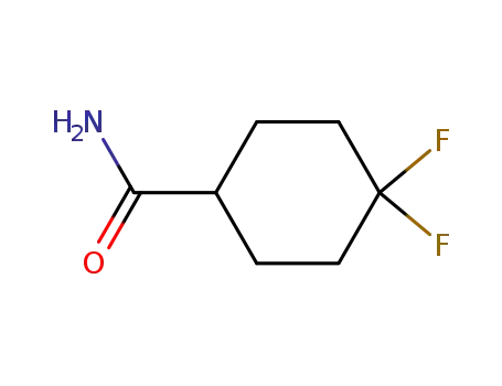 Molecular Structure of 927209-98-1 (Cyclohexanecarboxamide, 4,4-difluoro-)
