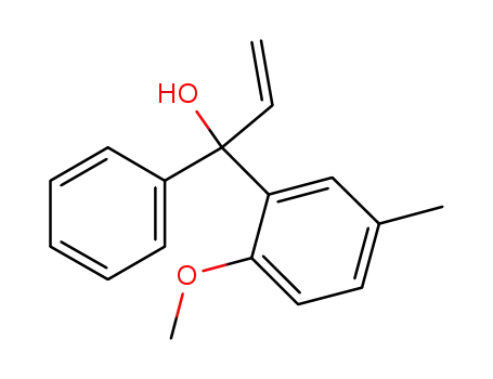 1-(2-methoxy-5-methylphenyl)-1-phenyl-prop-2-ene-1-ol