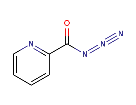 Molecular Structure of 4013-71-2 (PYRIDINE-2-CARBONYL AZIDE)