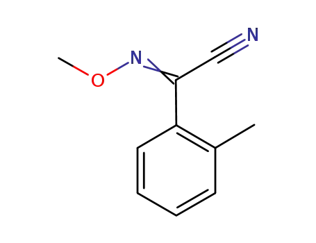 2-methyl-α-methoxyiminophenylacetonitrile