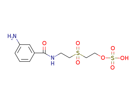 2-[2-[(3-Aminobenzoyl)amino]ethylsulfonyl]ethyl hydrogen sulfate
