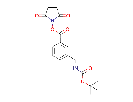 2,5-dioxopyrrolidin-1-yl 3-(((tert-butoxycarbonyl)amino)methyl)benzoate
