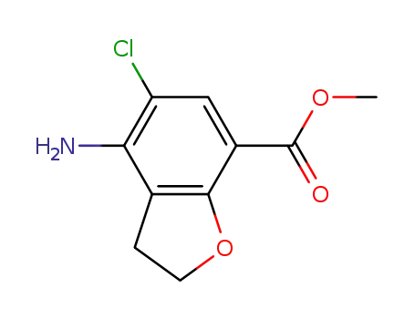 methyl 4-amino-5-chloro-2,3-dihydrobenzofuran-7-carboxylate