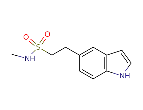 Molecular Structure of 98623-50-8 (N-Methyl-1H-Indole-5-EthaneSulphonamide)