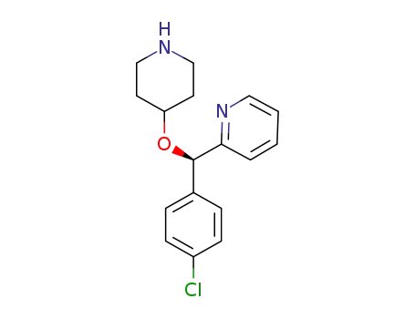 (R)-(+)-2-((4-chlorophenyl)(piperidin-4-yloxy)methyl)pyridine