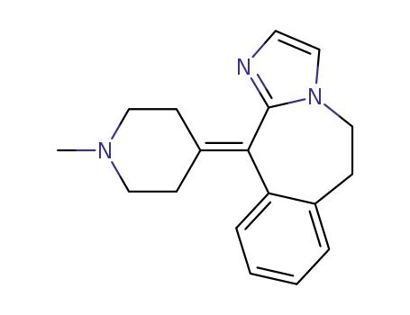 5,6-dihydro-11-(1-methyl-4-piperidinylidene)-11H-imidazo[2,1-b][3]benzazepine
