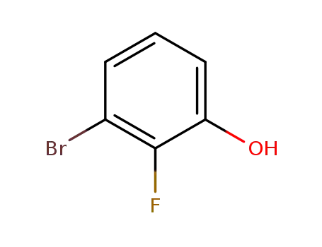 Molecular Structure of 156682-53-0 (3-Bromo-2-fluoro-phenol)