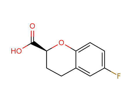 (S)-6-Fluoro-3,4-dihydro-2H-1-benzopyran-2-carboxylicacid