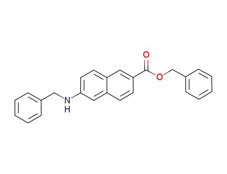 benzyl 6-(benzylamino)-2-naphthoate