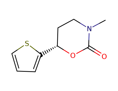 (S)-3-methyl-6-(2-thienyl)-1,3-oxazinan-2-one