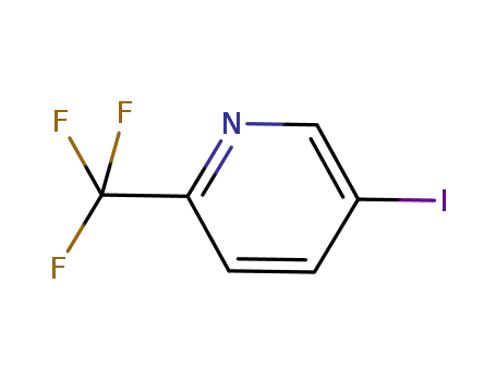 Molecular Structure of 873107-98-3 (5-IODO-2-(TRIFLUOROMETHYL)PYRIDINE)