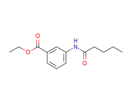 ethyl 3-(pentanoylamino)benzoate