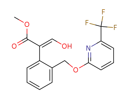 (E)-methyl 2-[2-(6-trifluoromethylpyrid-2-yloxymethyl)phenyl]-3-hydroxyacrylate