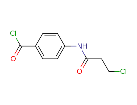 4-(3-chloro propionamido)benzoyl chloride