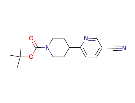 tert-butyl 4-(5-cyanopyridin-2-yl)piperidine-1-carboxylate