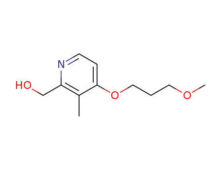 Molecular Structure of 118175-10-3 (2-Hydroxymethyl-3-methyl-4-(3-methoxy propanoxyl)pyridine)