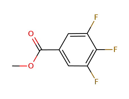 Molecular Structure of 773873-72-6 (METHYL 3,4,5-TRIFLUOROBENZENECARBOXYLATE)