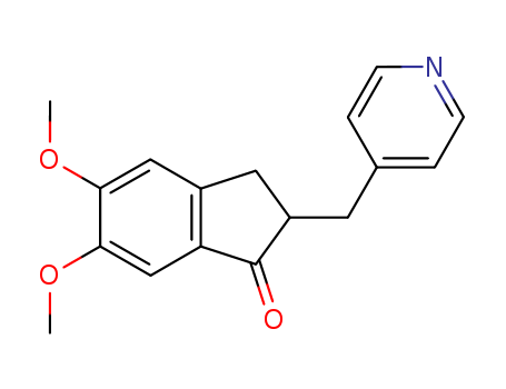 5,6-DIMETHOXY-2-PYRIDIN-4-YLMETHYL-INDAN-1-ONE CAS 4803-57-0