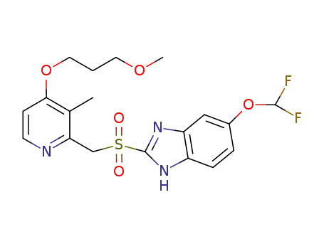 5-(difluoromethoxy)-2-(((4-(3-methoxypropoxy)-3-methylpyridin-2-yl)methyl)sulfonyl)-1H-benzo[d]imidazole