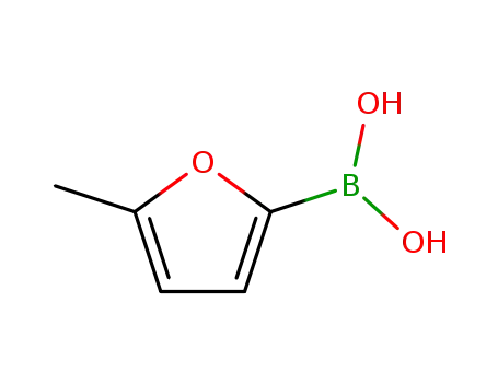 Molecular Structure of 62306-79-0 (5-METHYLFURAN-2-BORONIC ACID)