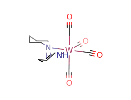 cis-(tungsten tetracarbonyl bipiperidine)