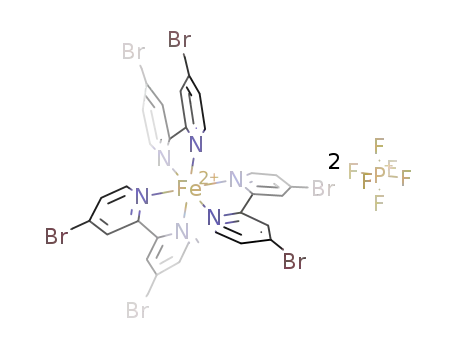 {Fe(4,4`-bis(bromomethyl)-2,2`-bipyridine)3}(PF6)2