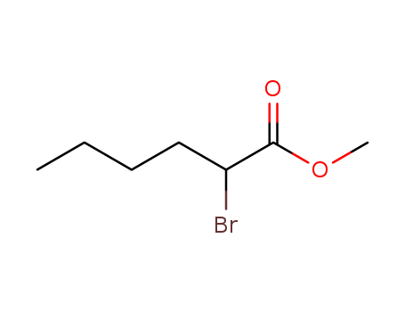 5445-19-2,Methyl 2-bromohexanoate,2-Bromohexanoic acid methyl ester;Methyl 2-bromocaproate;Methyl a-bromocaproate;NSC 21976;