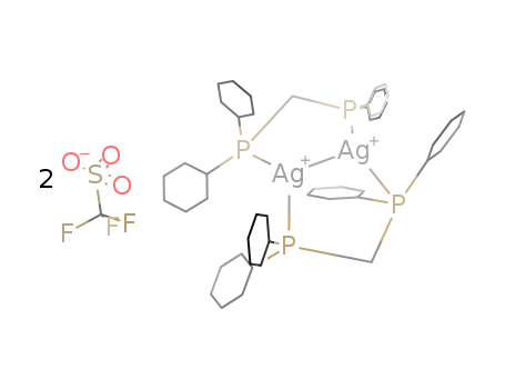 [Ag2(μ-bis(dicyclohexylphosphino)methane)](CF3SO3)2
