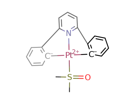 (dimethyl sulfoxide)(2,6-diphenylpyridinate(2-))platinum(II)